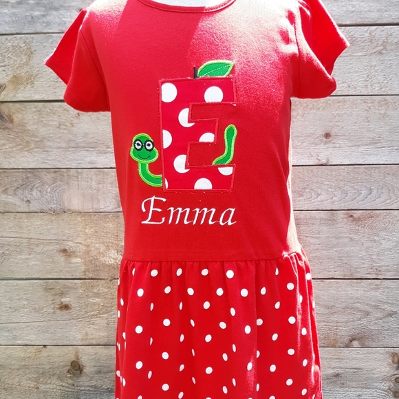Custom embroidered  dresses - Picture 2 of 2
